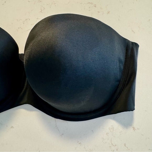 Cacique Lightly Lined Bra Black Women 42D - Picture 3 of 11